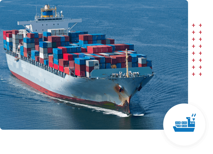 Vente de fret maritime